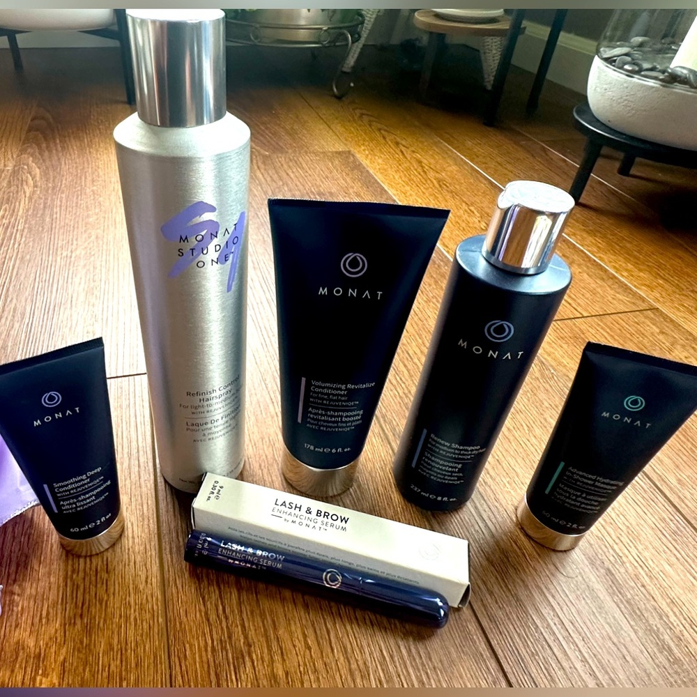 MONAT NEW Shampoo/Conditioners/Hairspray/Lash Serum SEE PICS FOR DESCRIPTION